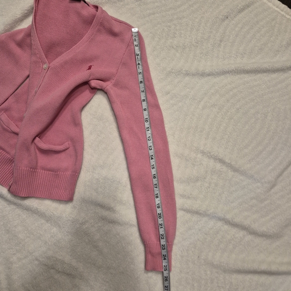 Ralph Lauren  Pink Cardigan Size M - Picture 8 of 8